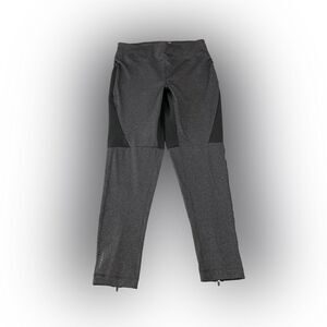 Title Nine Ascent 2.0 Leggings Women’s M Black Gray Athleisure Workout Pockets